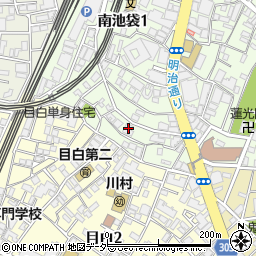 東京都豊島区南池袋1丁目7-16周辺の地図