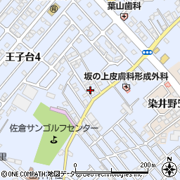 千葉県佐倉市生谷1532-13周辺の地図
