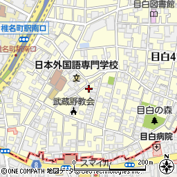 東京都豊島区目白5丁目16-15周辺の地図