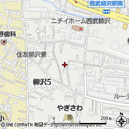 東仁学生会館ドミトリー柳沢周辺の地図