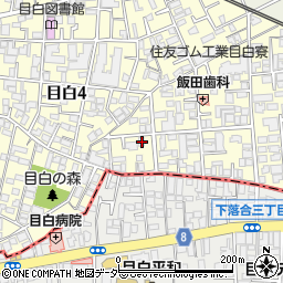 東京都豊島区目白4丁目3-13周辺の地図