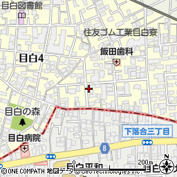 東京都豊島区目白4丁目2-9周辺の地図