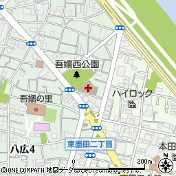 和翔苑周辺の地図
