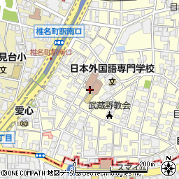 東京都豊島区目白5丁目周辺の地図