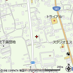 山梨県韮崎市藤井町北下條1561-9周辺の地図