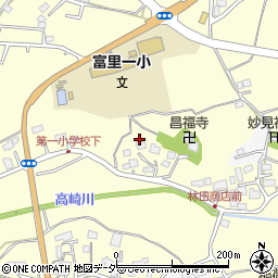 千葉県富里市中沢566周辺の地図