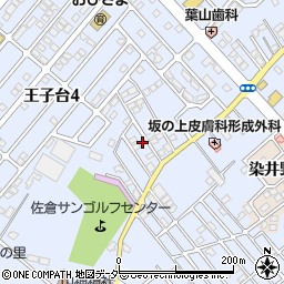 千葉県佐倉市生谷1552周辺の地図