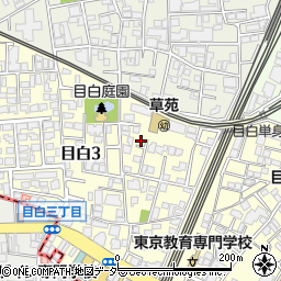 東京都豊島区目白3丁目18-20周辺の地図