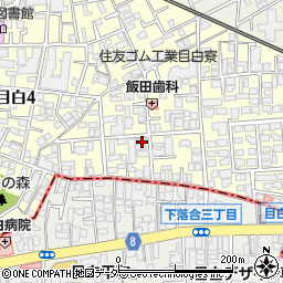 東京都豊島区目白4丁目2-14周辺の地図