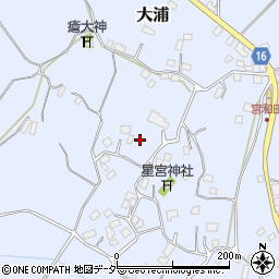 千葉県匝瑳市大浦251周辺の地図