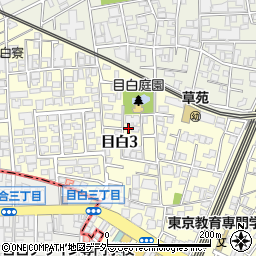 東京都豊島区目白3丁目20-7周辺の地図