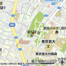 東京都豊島区南池袋3丁目周辺の地図