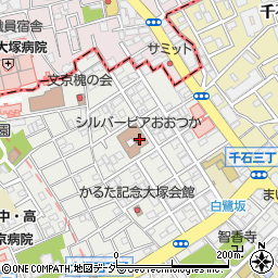 特別養護老人ホーム 文京くすのきの郷周辺の地図