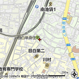 東京都豊島区南池袋1丁目4-8周辺の地図