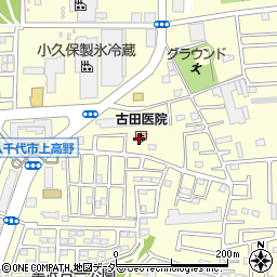 古田医院周辺の地図