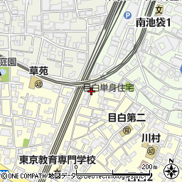 東京都豊島区目白2丁目28周辺の地図