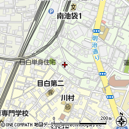 東京都豊島区南池袋1丁目7-12周辺の地図