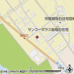 山梨県韮崎市下祖母石2111周辺の地図