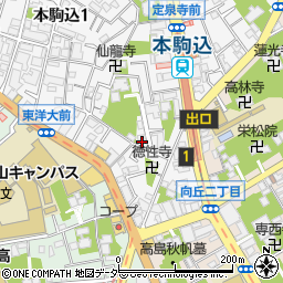 竜光寺児童遊園周辺の地図