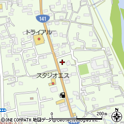 山梨県韮崎市藤井町北下條1314周辺の地図