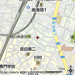 東京都豊島区南池袋1丁目7-14周辺の地図