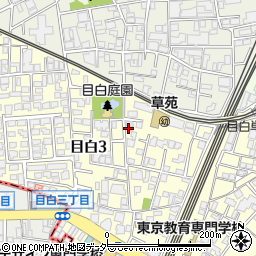 東京都豊島区目白3丁目18-7周辺の地図