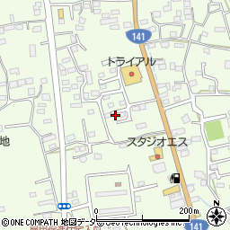 山梨県韮崎市藤井町北下條1516周辺の地図