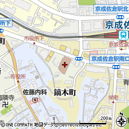 ゆうちょ銀行佐倉店 ＡＴＭ周辺の地図