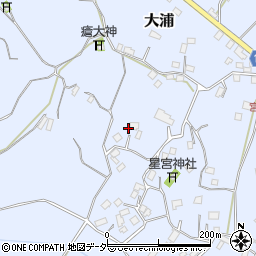千葉県匝瑳市大浦262周辺の地図