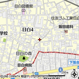 東京都豊島区目白4丁目15-20周辺の地図