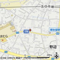 洋風Dining 台 あきる野店周辺の地図