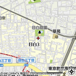 東京都豊島区目白3丁目20-21周辺の地図
