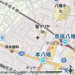 冨山動物病院周辺の地図