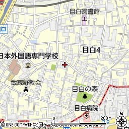 東京都豊島区目白4丁目9-15周辺の地図