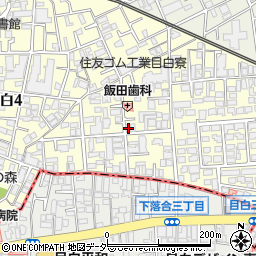 東京都豊島区目白4丁目19-6周辺の地図