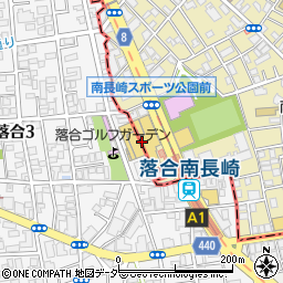ライフ落合南長崎駅前店周辺の地図