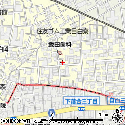 東京都豊島区目白4丁目19-5周辺の地図