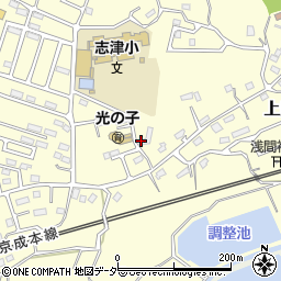日本キリスト教団　ユーカリが丘教会周辺の地図