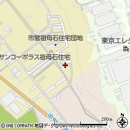 山梨県韮崎市下祖母石343周辺の地図