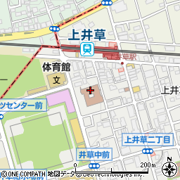 高齢者在宅サービスセンター上井草ふれあいの家周辺の地図