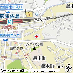 千葉県佐倉市鏑木町1040周辺の地図