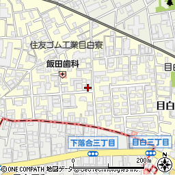 東京都豊島区目白4丁目19-1周辺の地図
