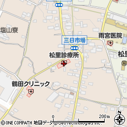 松里診療所周辺の地図