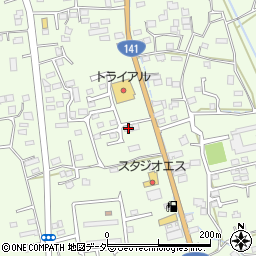 山梨県韮崎市藤井町北下條1514周辺の地図