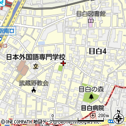 東京都豊島区目白5丁目15-14周辺の地図