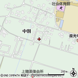 長野県駒ヶ根市赤穂中割6133-13周辺の地図