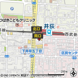 マツモトキヨシ井荻駅前店周辺の地図