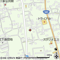 山梨県韮崎市藤井町北下條1559周辺の地図