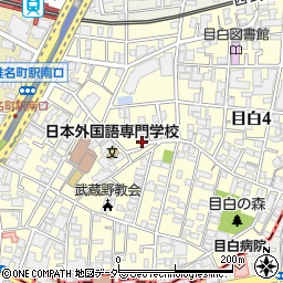 東京都豊島区目白5丁目22-3周辺の地図