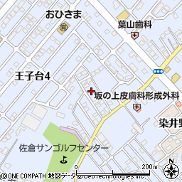 千葉県佐倉市生谷1532-18周辺の地図